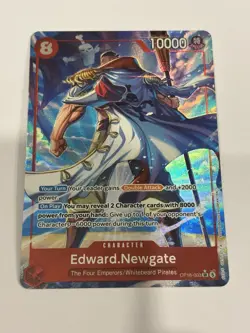 One Piece Card Game TCG Edward.Newgate OP16-003 Alt Art M/NM Condition - Image 1