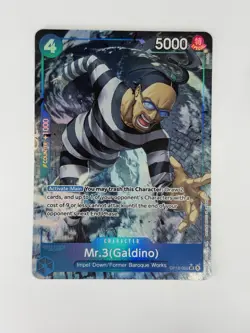 Mr.3 (Galdino) ALT SR (OP16-056) | OP16 - The Time of Battle | ENGLISH ALT ART - Image 2