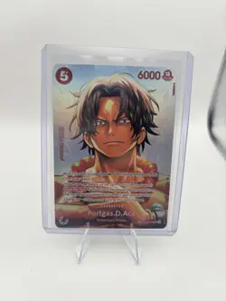 ST15-005 Portgas.D.Ace SR SP OP16 The Time of Battle One Piece TCG English Card - Image 1