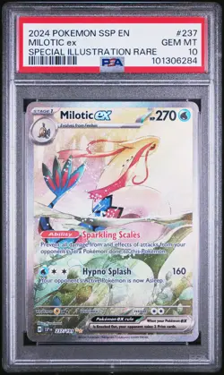 PSA 10 MILOTIC ex 237/191 | Special Illustration Rare Full Art Pokemon Card - Image 1