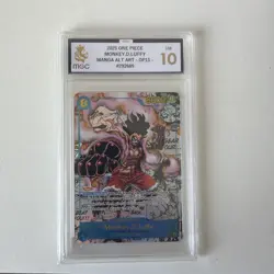 Monkey D Luffy OP11-118 Manga Alt Art English One Piece Card - Image 1