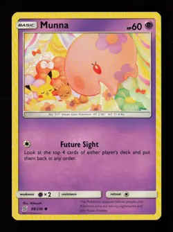 Munna 88/236 Common Unified Minds Pokemon Cards - Image 1