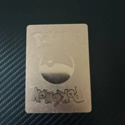 Pokemon Card - Charizard Vmax Gold Metal Card Fan Art - Image 3
