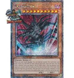 Yugioh! 1x Tragoedia RA03-EN223 Quarter Century Secret Rare 1st Ed NM - Image 1