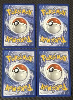 4x Lillie's Determination 119/132 ME01: Mega Evolution Pokemon Playset x4 NM - Image 2