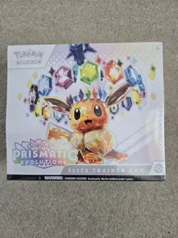 Pokemon TCG Prismatic Evolutions ETB Elite Trainer Box Sealed - Image 1