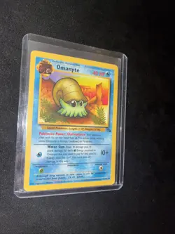 Omanyte Fossil 52/62 Mint Condition Pokemon TCG - Image 2