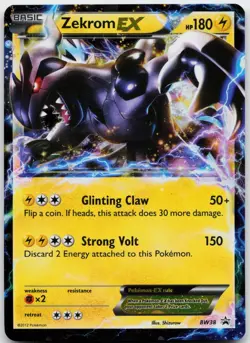 Zekrom EX BW38 Holo Promo Black And White Promo Pokemon Near Mint - Image 1