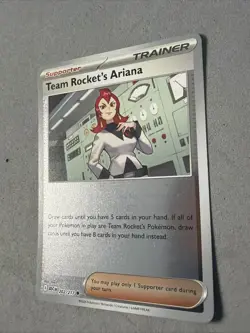 Pokemon TCG * Team Rocket's Ariana 202/217 REVERSE HOLO * ME Ascended Heroes NM - Image 2