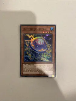 Yugioh Electric Jellyfish LED9-EN019 Super Rare 1st Ed NM - Image 1