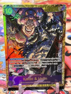 KAIDO & LINLIN - One Piece TCG OP08-119 - SEC Secret Rare - Two Legends - Image 1
