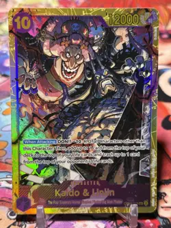 KAIDO & LINLIN - One Piece TCG OP08-119 - SEC Secret Rare - Two Legends - Image 3