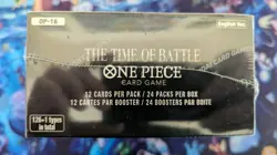One Piece TCG OP-16 The Time of Battle English Booster Box New & Factory Sealed - Image 2
