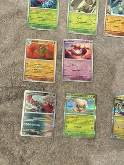 Pokemon Temporal Forces Holo And Reverse Holo Bulkk Lot X8 English Cards NM - Image 4