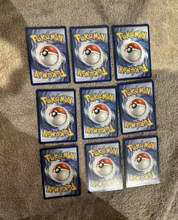 Pokemon Journey Together Holo And Reverse Holo Bulk Lot X9 English Cards NM 6 - Image 2