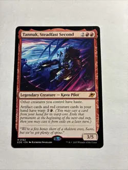 Tannuk, Steadfast Second - Edge of Eternities MTG Plus Bonus Card!!! - Image 1
