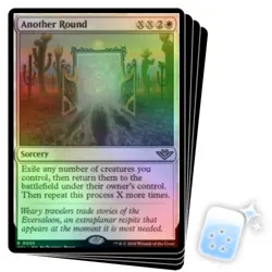 FOIL ANOTHER ROUND X4 Outlaws Of Thunder Junction OTJ Magic MTG MINT CARD - Image 1