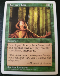 Nature's Lore MTG Core Set 5th Edition Regular - Image 1