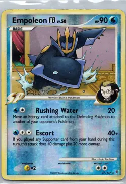 Pokemon TCG Empoleon FB 27/147 Supreme Victors Reverse MP - Image 1