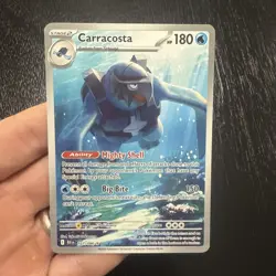 Carracosta 107/086 Pokemon SV: Black Bolt Illustration Rare - Image 1