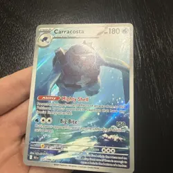 Carracosta 107/086 Pokemon SV: Black Bolt Illustration Rare - Image 2