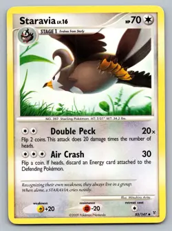 Pokemon TCG Supreme Victors Staravia 85 - Image 1