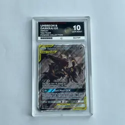 ACE 10 Umbreon & Darkrai GX Tag Team SM241 Pokemon Black Star Promo - Image 1