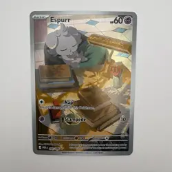 Pokemon Espurr IR Illustration Rare Full Art 095/088 Perfect Order NM - Image 1