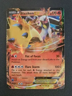 Pokemon TCG Blaziken EX XY54 Promo Holo English 170 HP XY Set - Image 1