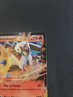Pokemon TCG Blaziken EX XY54 Promo Holo English 170 HP XY Set - Image 4