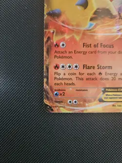 Pokemon TCG Blaziken EX XY54 Promo Holo English 170 HP XY Set - Image 5