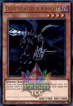 Doomcaliber Knight Ultra Rare #DUSA-EN056 Yugioh Ultra Rare - Image 1