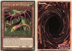 Slifer the Sky Dragon MVP1-ENG57 The Dark Side of Dimensions 1st Edition LP - Image 3