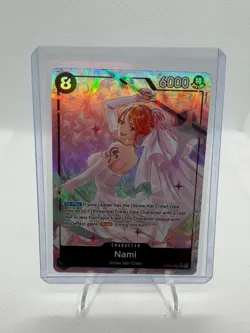 Nami (Alternate Art) OP15-086 Super Rare Adventure on Kami's Island One Piece NM - Image 1