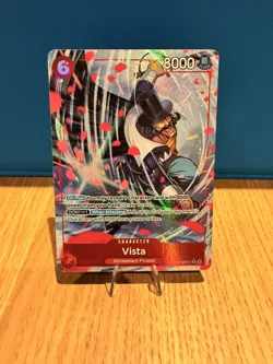 Vista OP16-011 TR TREASURE RARE alternative art The Time of Battle ENGLISH nm - Image 1