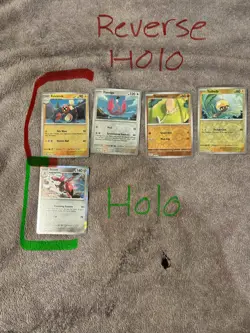 Pokemon Obsidian Flames Holo And Reverse Holo Bulk Lot X5 English Cards NM - Image 1