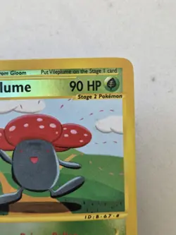 Vileplume Reverse Holo 31/165 Pokemon Expedition E Reader Series WOTC 2002 - Image 5