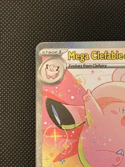 Mega Clefable ex SIR 119/88 Mega Evolution Perfect Order Pokemon Card Mint - Image 2