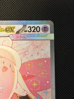 Mega Clefable ex SIR 119/88 Mega Evolution Perfect Order Pokemon Card Mint - Image 3