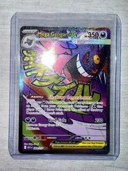 Mega Gengar ex 269/217 Ascended Heroes Secret Rare Full Art Pokemon Card NM - Image 1