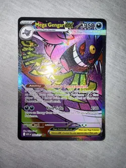 Mega Gengar ex 269/217 Ascended Heroes Secret Rare Full Art Pokemon Card NM - Image 3