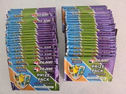 Pokemon TCG Play! Pokemon Prize Pack Series 7 50x sealed packs - Image 1