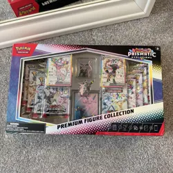 Pokemon Prismatic Evolutions Premium Figure Collection Box New and Sealed✅ - Image 1