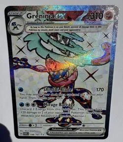 Pokemon TCG Greninja ex - 198/167 Twilight Masquerade NM/M 2024 Full Art - Image 4
