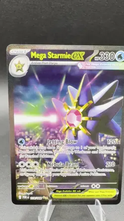 Mega Starmie EX 118/088 Special Illustration Rare SIR Perfect Order Pokemon - Image 2