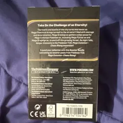 Pokemon TCG Mega Evolution Chaos Rising Booster Bundle 6 Packs 60 Cards 2026 - Image 2