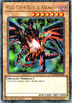 Red-Eyes Black Dragon - HAC1-EN003 - Duel Terminal Parallel 1st Edition Yugioh - Image 1