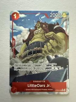 Little Oars Jr. ST30-009 Alt Art Starter Deck EX: Luffy & Ace Foil One Piece TCG - Image 1