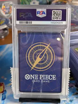 Monkey D. Luffy PSA 10 English One Piece Card OP13-118 Carrying on his Will 2025 - Image 2