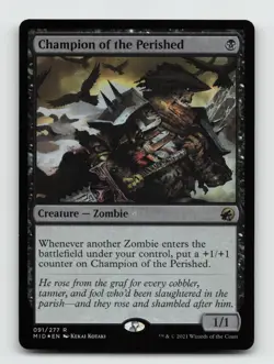 Champion of the Perished R Innistrad: Midnight Hunt 91 NMFoil - Image 1